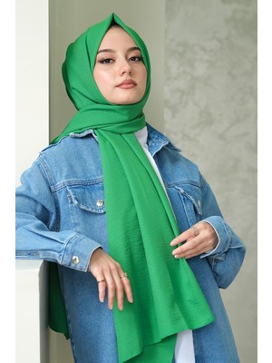 Afvente  Pamuk Cazz Şal Benotton Yeşili