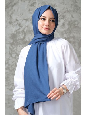 Afvente  Pamuk Cazz Şal Indigo