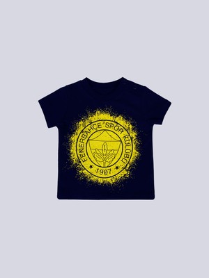Fenerbahçe Bebek Tek Renk Logolu Tshırt