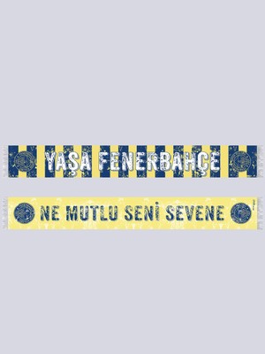 Fenerbahçe Unısex Ne Mutlu Seni Sevene Şal