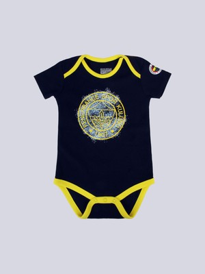 Fenerbahçe Bebek Tek Renk Logolu Body