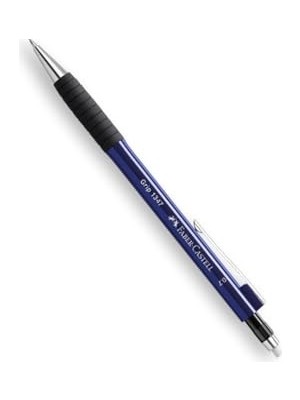 Faber-Castell Grip 1345/47 Versatil Kalem, 0.7 Mm, Lacivert, Ergonomik Tutuş, Yaylı Uç, Uzun Silgi, Modern Tasarım