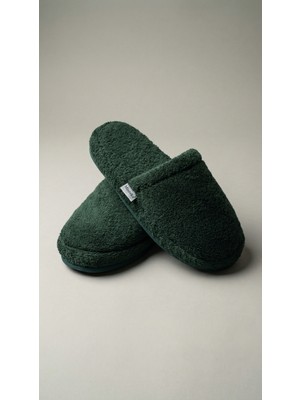 Minteks Shadowed 100%PAMUK Kalın Tabanlı Havlu Terlik