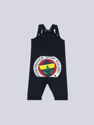 Fenerbahçe Bebek Kolsuz Tulum Grafik Desenli Cep Detaylı 3 Ay Çocuklar İçin Şık Seçim