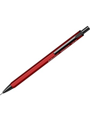 Scrikss Office Hexagonr Mekanik Kurşun Kalem Kırmızı 0.5 mm