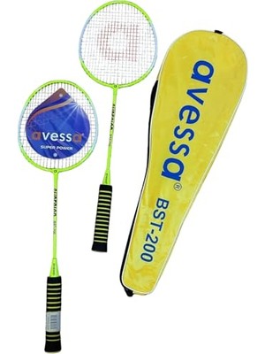 Avessa Badminton Raket Seti Sarı