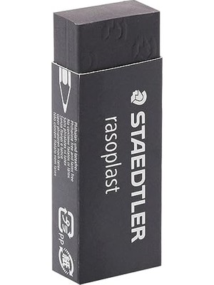 Staedtler 526 B209 Rasoplast Siyah Silgi 65X23X13 mm