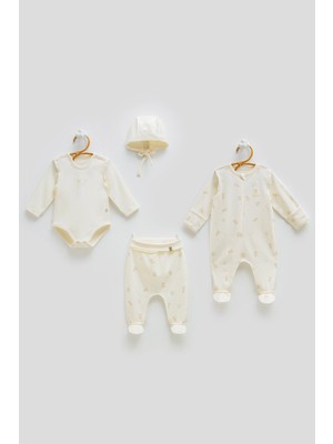 Caramell Cosy 4\'lü Hastane Çıkışı - Ekru