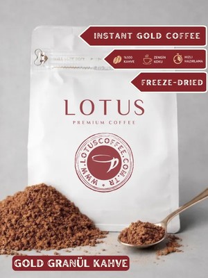 Lotus Coffee Gold Hazır Granül Kahve