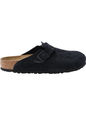 Birkenstock Boston 660471 Unisex Terlik Siyah