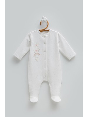 Caramell0-6 Ay Arası Love Time Tulum - Ekru