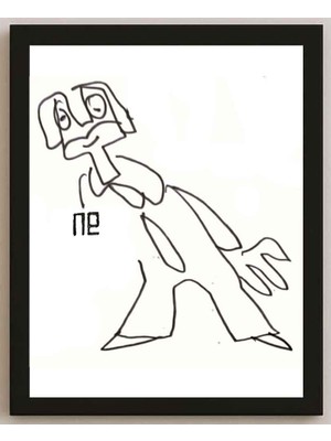 Karikatural Nezih Danyal Tipler Kişiye Özel Sertifikalı Sınırlı Fine Art Karikatür Baskı NTP00164