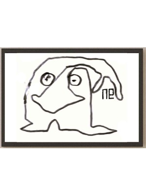 Karikatural Nezih Danyal Tipler Kişiye Özel Sertifikalı Sınırlı Fine Art Karikatür Baskı NTP00171