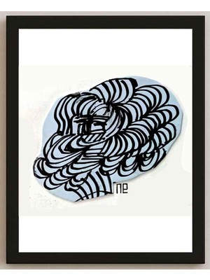 Karikatural Nezih Danyal Tipler Kişiye Özel Sertifikalı Sınırlı Fine Art Karikatür Baskı NTP00227