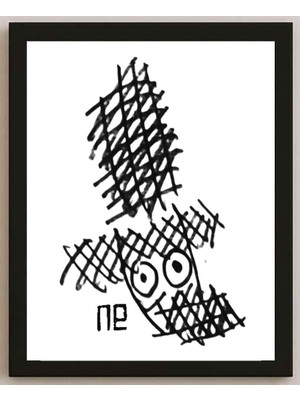 Karikatural Nezih Danyal Tipler Kişiye Özel Sertifikalı Sınırlı Fine Art Karikatür Baskı NTP00230