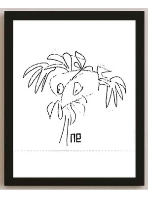 Karikatural Nezih Danyal Tipler Kişiye Özel Sertifikalı Sınırlı Fine Art Karikatür Baskı NTP00196