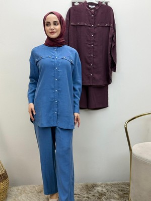 JOOQSTORE Düğmeli Ikili Takım