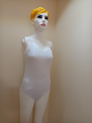 Berrak Ip Askılı Beyaz Zıbın (Body)
