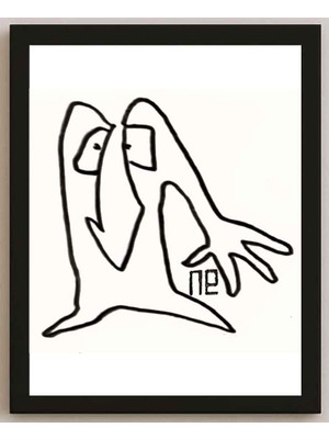 Karikatural Nezih Danyal Tipler Kişiye Özel Sertifikalı Sınırlı Fine Art Karikatür Baskı NTP00168