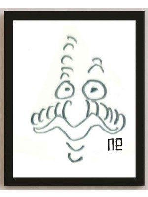 Karikatural Nezih Danyal Tipler Kişiye Özel Sertifikalı Sınırlı Fine Art Karikatür Baskı NTP00197
