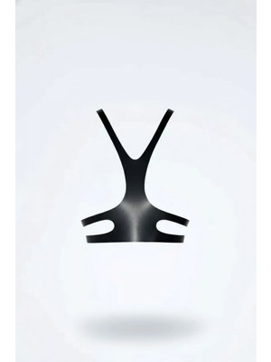 Pileli Store Siyah Kadın Kemer Omuz Detaylı Geniş Bel Aksesuarı - APFT1374