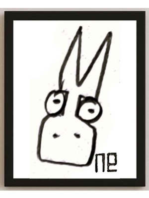 Karikatural Nezih Danyal Tipler Kişiye Özel Sertifikalı Sınırlı Fine Art Karikatür Baskı NTP00160