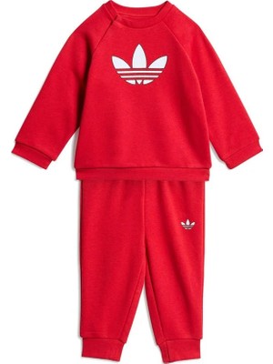 Adidas Tf Cs Bebek  Kırmızı  Eşofman KD1045