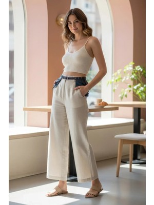 Pileli Store Siyah Kadın Kemer Katmanlı Yan Panelli Bel Aksesuarı - APFT1254