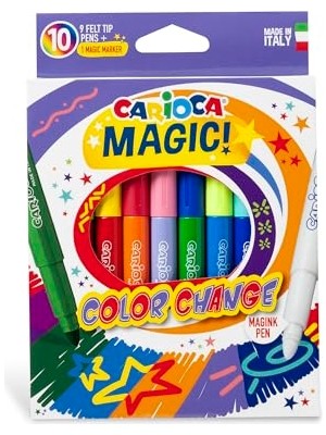 9 Adet Renk Keçeli Kalem +1 Sihirli Kalem 42737