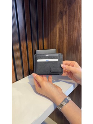 Mft Leather Hakiki Deri Mıknatıslı Kartlık | Mona 1103