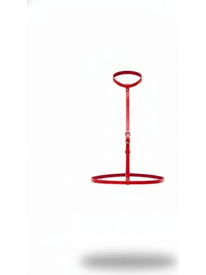 Pileli Store Kırmızı Kadın Kemer Ince Deri Tokalı Vücut Aksesuarı - APFT188