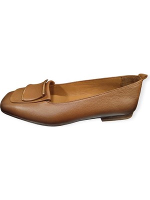 Venüs 26510104Y Deri Toka Yumuşak Deri Kadın Babet Ayakkabı