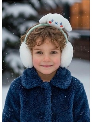 Kokoş Ayıcık Figürlü Çocuk Peluş Kulaklık