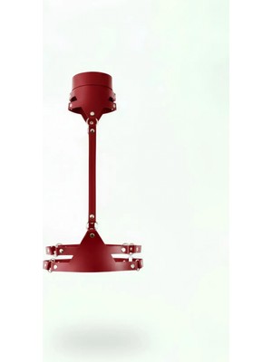 Pileli Store Bordo Kadın Kemer Deri Vücut Aksesuarı Metal Tokalı - APFT22