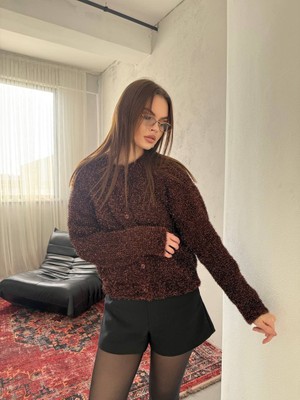 Konus Femme Yumuşak Dokulu Triko Kazak