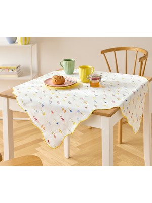 Tchibo Masa Örtüsü, Çiçekli Baskılı