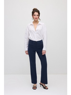 Gusto Sihirli Flare Pantolon - Lacivert
