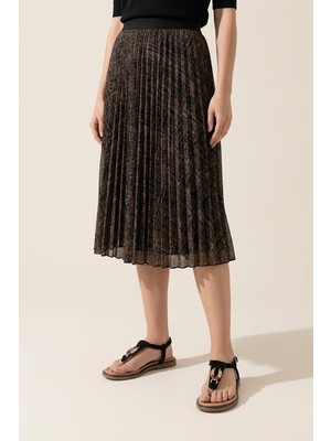 Beety 26BY169.26684 Kadın Taşlı Parmak Arası Düz Sandalet Siyah