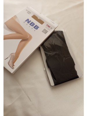 Nbb 2 Adet Siyah Külotlu Çorap