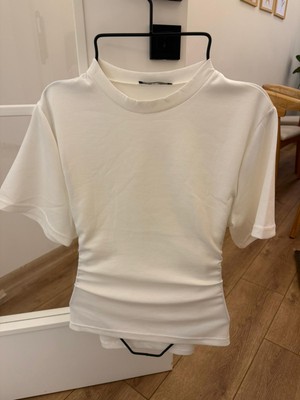 Nihanello Butik Arkası Bağcıklı Modal Bluz