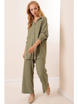 Bigdart 5858 Örme Ikili Takım - Çağla