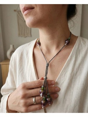 Lale Modelli Kazaziye Kolye