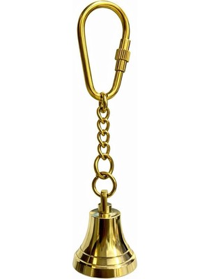 Livenda Pirinç Zil Tasarımlı Anahtarlık