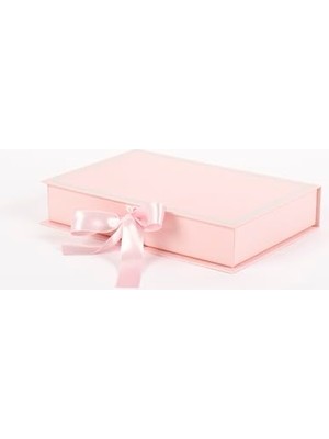 - Kitap Kutu Hediye Kutusu – Lüks Karton Kutu | Doğum Günü, Nişan, Yılbaşı, Sevgililer Günü Hediyeleri Için Şık Ambalaj Kutusu (Pembe)