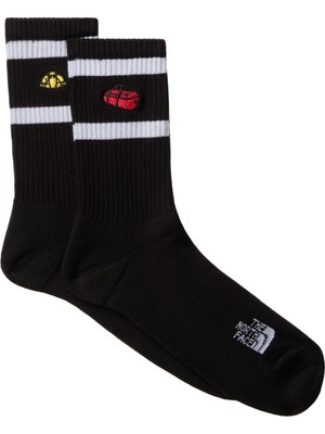 The North Face Everyday Crew Tnf Icons Sock -2p Unisex Çorap NF0A8EGMJK31