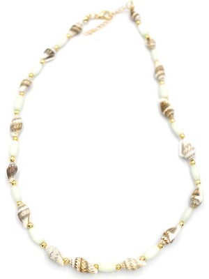 Aydogan's Deniz Kabuğu Kolye - Beyaz