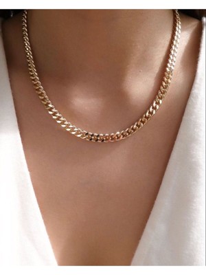 Gistoria Ince Chain Kolye Altın