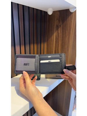 Mft Leather Hakiki Deri Mıknatıslı Kartlık | Mona 1103