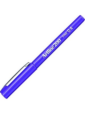 Artline 200N Fine Keçe Uçlu Yazı Kalemi Uç:0,4 Mm, Mor