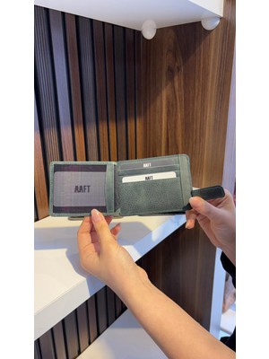 Mft Leather Hakiki Deri Mıknatıslı Kartlık | Mona 1103